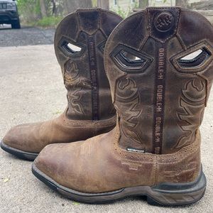 Double H Steel Toe Cowboy Boots